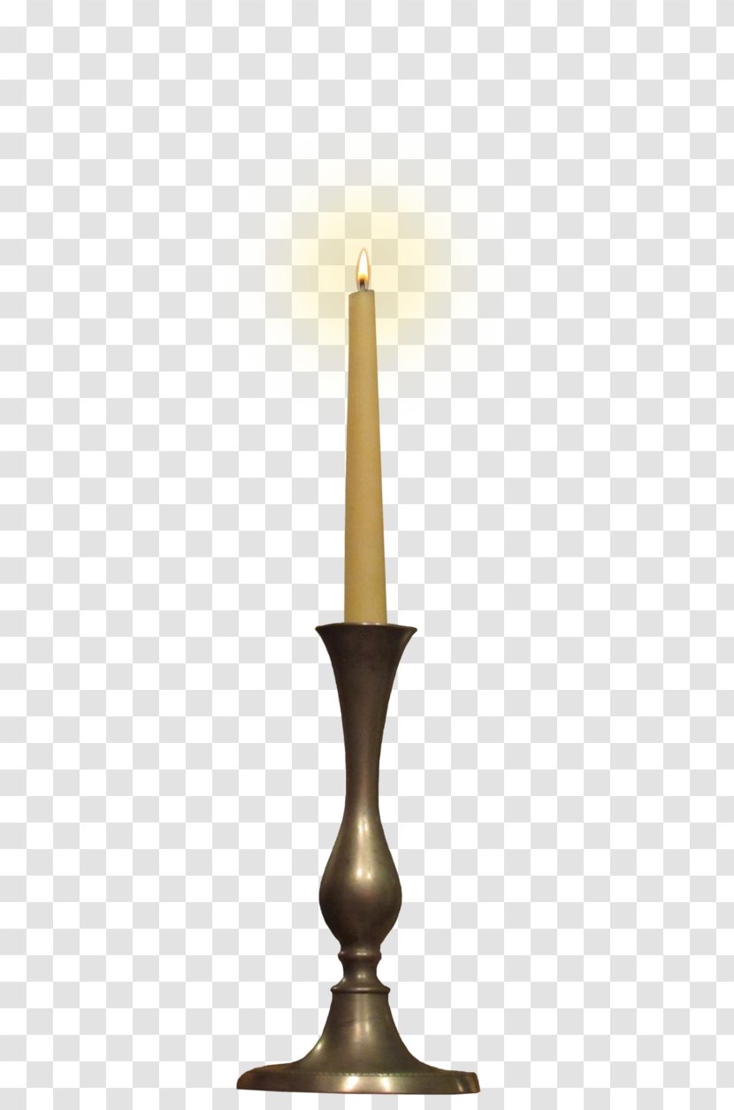 Candlestick Light - White Candle Transparent PNG