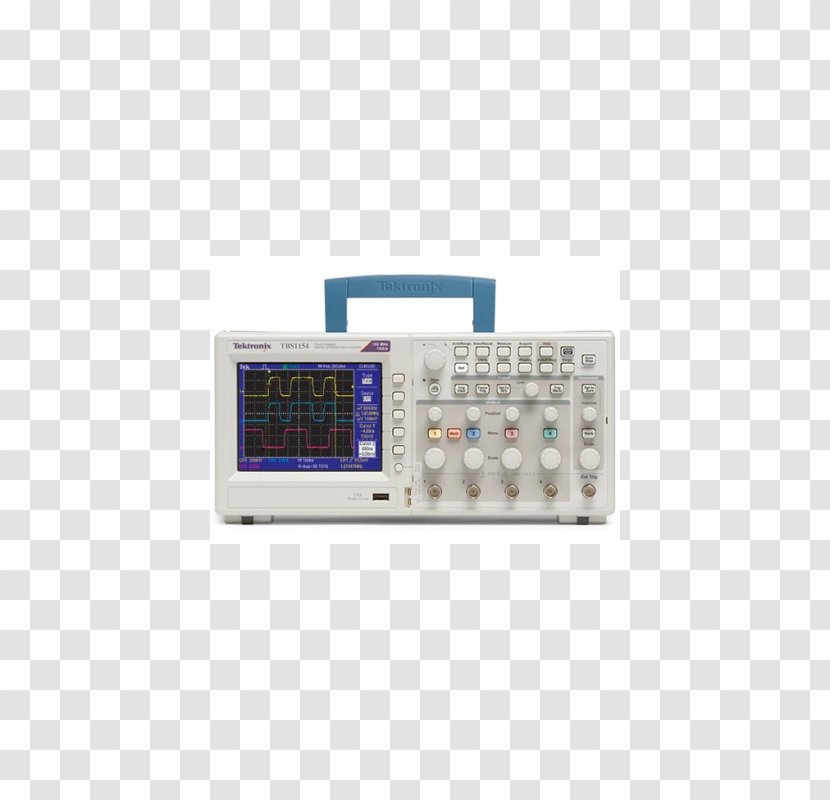 Digital Storage Oscilloscope Tektronix Electronic Test Equipment Electronics - Agilent Technologies - Rigol Transparent PNG