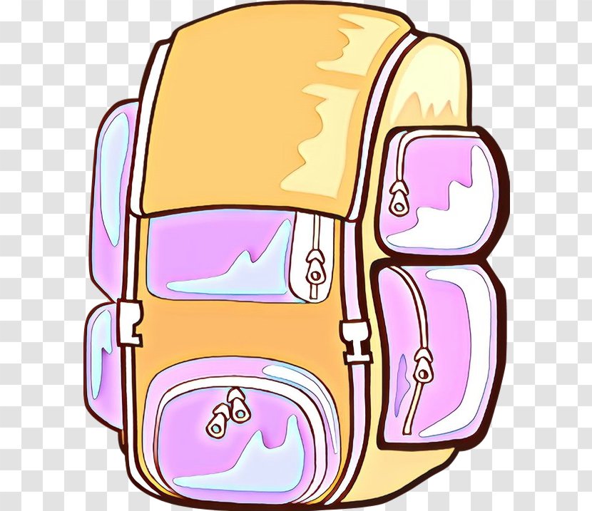 Clip Art Backpack Image Vector Graphics - Pink - Bag Transparent PNG
