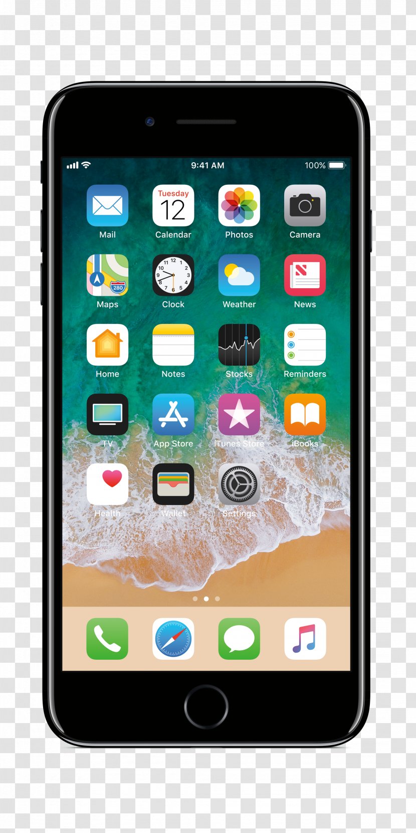 Apple IPhone 7 Plus 5s Smartphone - Mobile Phones Transparent PNG