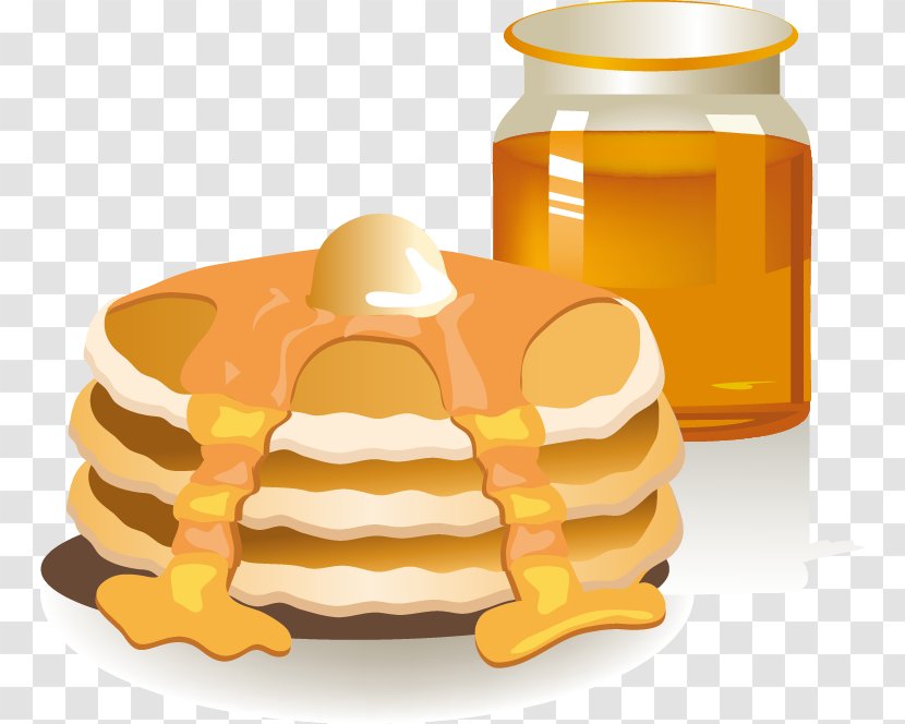 Breakfast Muffin Bakery Toast Pancake - Bread - Honey Transparent PNG