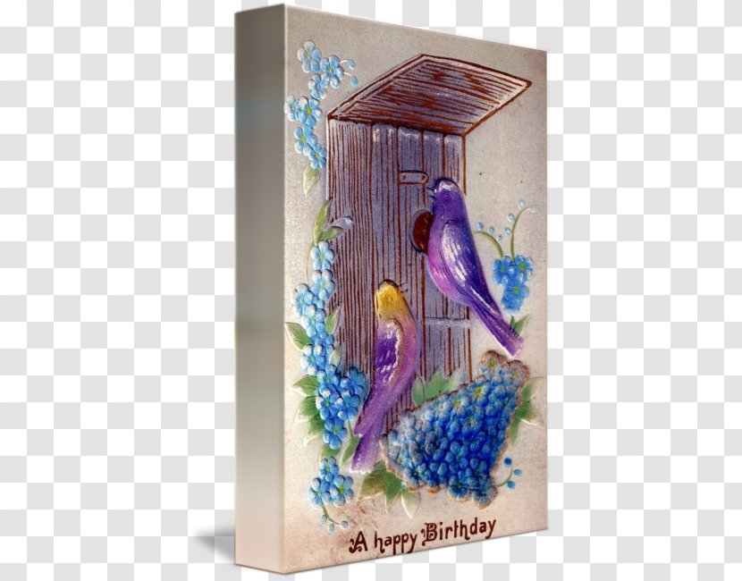 Bird Wedding Invitation Post Cards Greeting & Note Birthday - Blue - House Transparent PNG