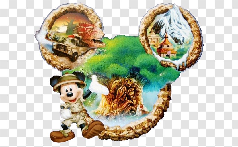 Disney's Animal Kingdom Lodge Sleeping Beauty Castle Mickey Mouse Minnie - Disney Transport - Watercolor Animals Transparent PNG
