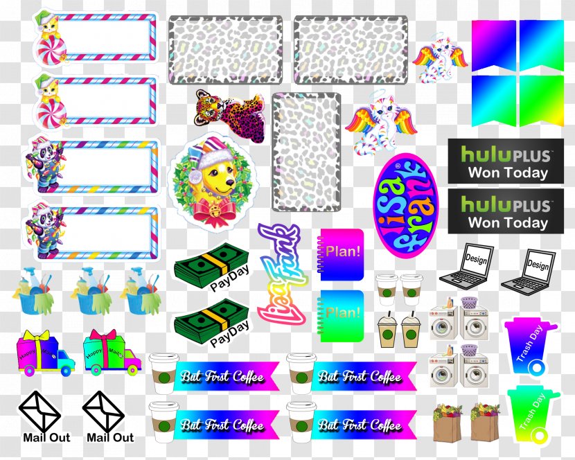 Sticker Paper Brand Printing - Planner Stickers Transparent PNG