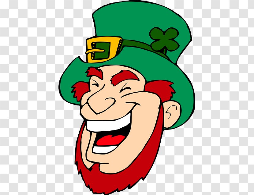 Leprechaun Clip Art - Facial Expression - Human Behavior Transparent PNG