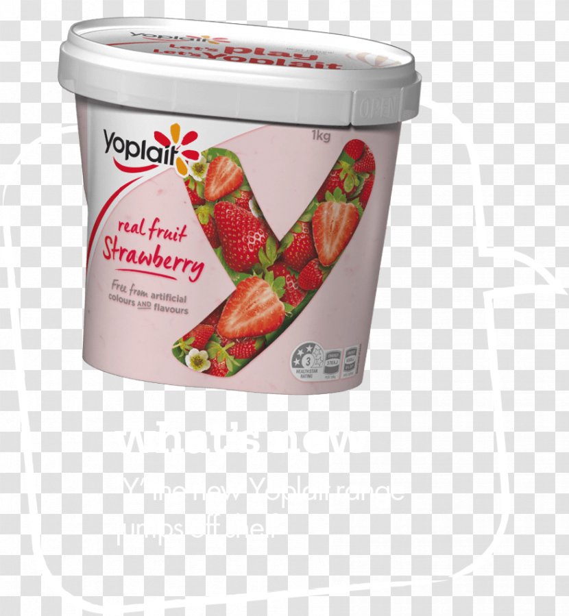 Yoghurt Yoplait Philadelphia Cream Cheese Coles Supermarkets Flavor - Strawberries Transparent PNG