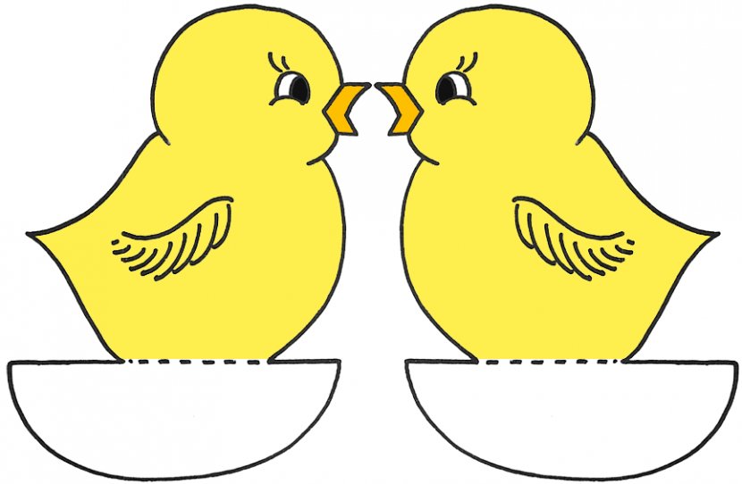 Chicken The Easter Chick Coloring Book Clip Art - Bird - Pictures Transparent PNG