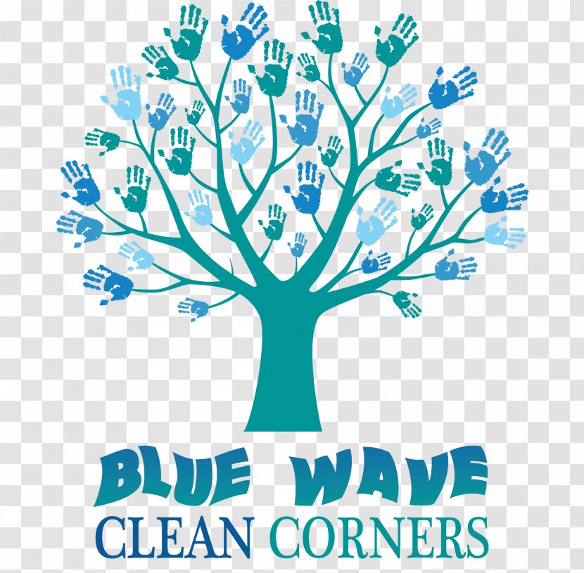 PDF Logo Social Font - Area - Blue Wave Line Transparent PNG