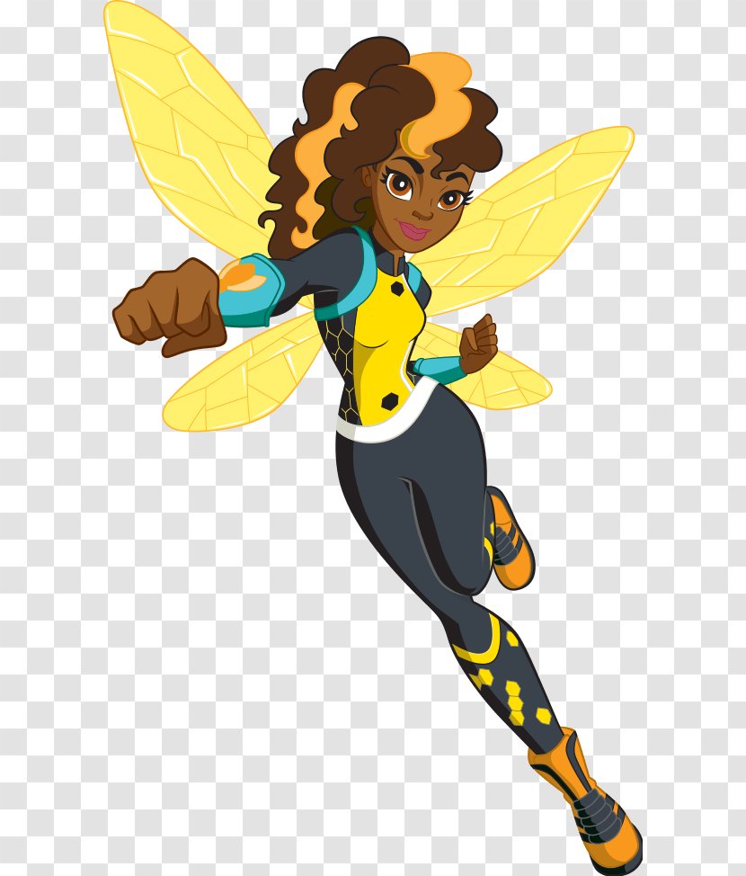 Bumblebee DC Super Hero Girls Katana Poison Ivy Harley Quinn - Invertebrate - Supergirl Transparent PNG