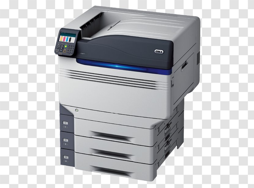 Toner Cartridge Printer Oki Electric Industry Printing - Cmyk Transparent PNG