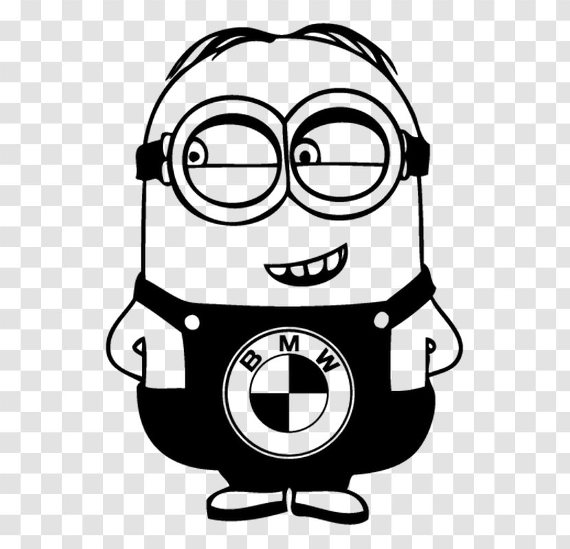 Window Car Decal Sticker Minions - Bob The Minion - Maserati Transparent PNG