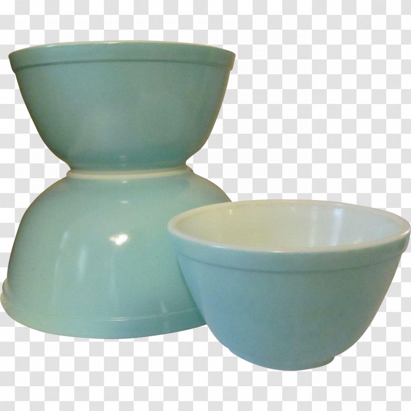 Pyrex Turquoise Bowl Blue Ceramic - Aqua - Glass Transparent PNG