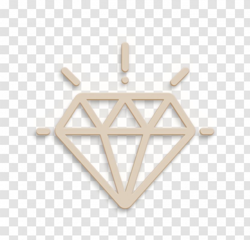 Value Icon Strategy And Management Diamond - Silver Triangle Transparent PNG