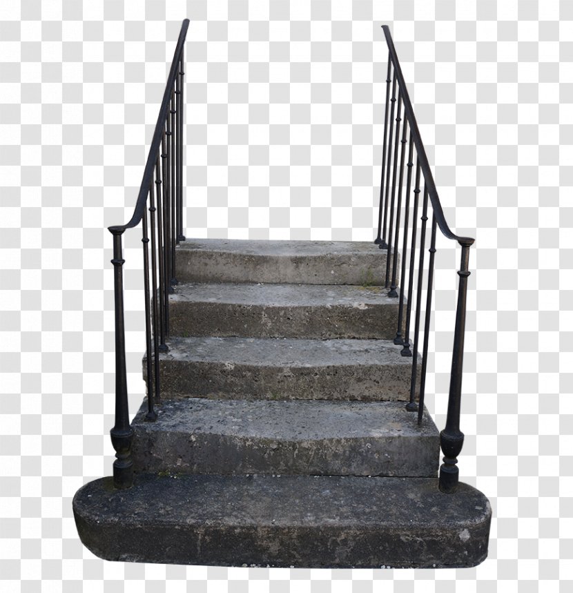 Stairs - Handrail - Iron Transparent PNG