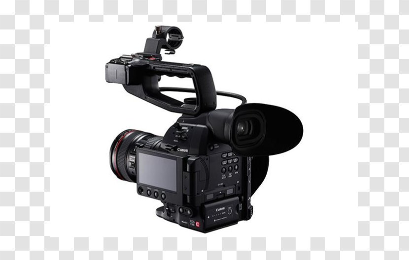 Canon EF Lens Mount EOS C100 Mark II Cinema - Mirrorless Interchangeable Camera Transparent PNG