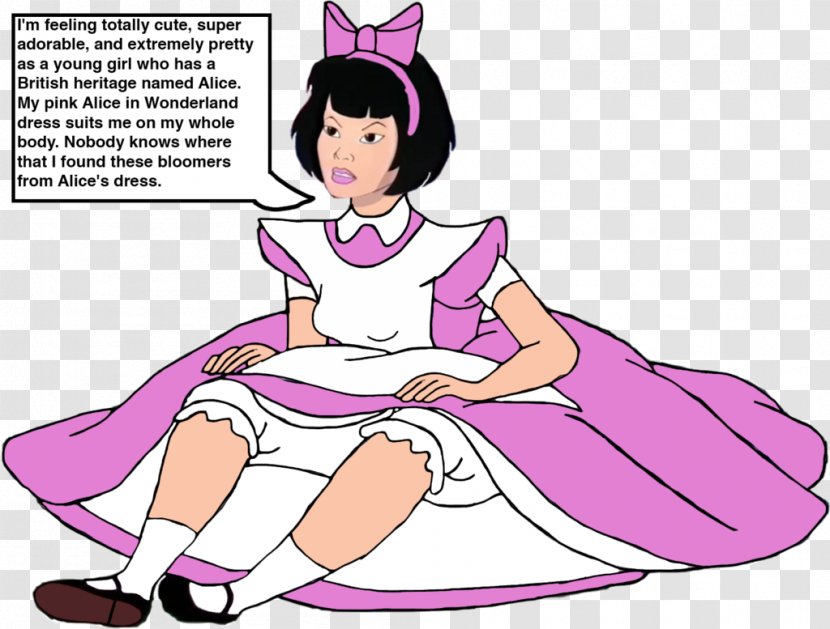 Meg Griffin Alice's Adventures In Wonderland Melody Valentine Lois - Cartoon - Little Alice Transparent PNG