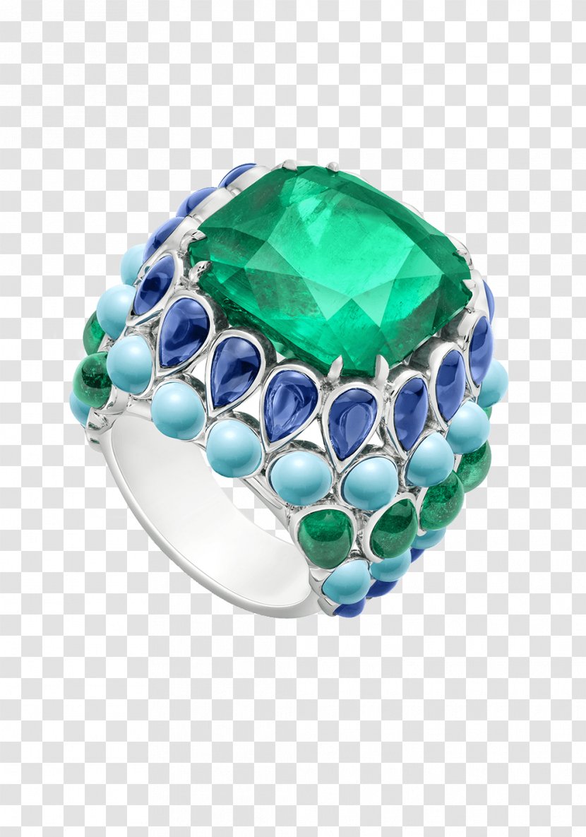 Jewellery Emerald Ring Gemstone Green - Earring Transparent PNG