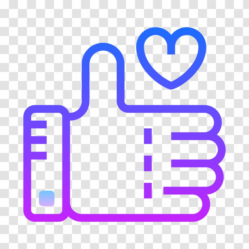 Like Button Facebook Thumb Signal - Electric Blue - Share Transparent PNG