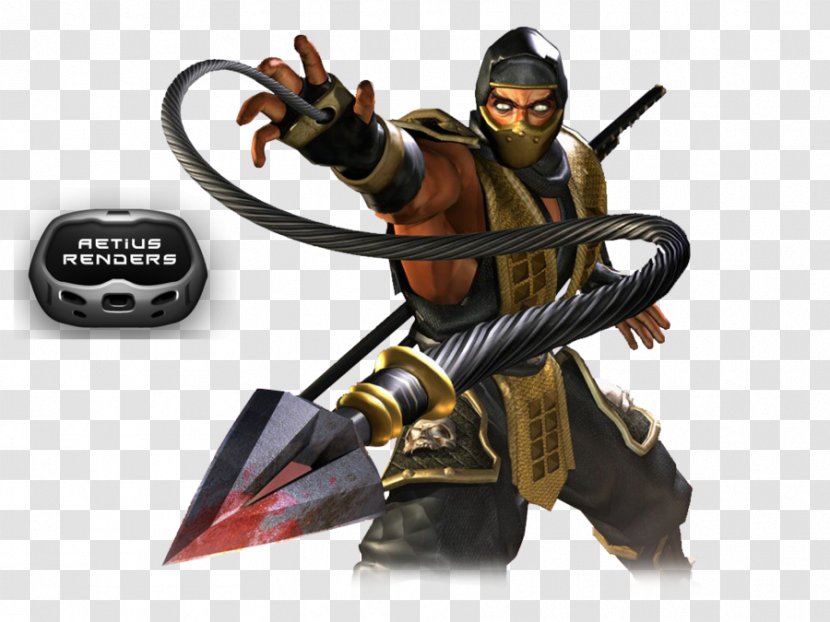 Mortal Kombat II Scorpion X Sub-Zero - Rope Dart Transparent PNG