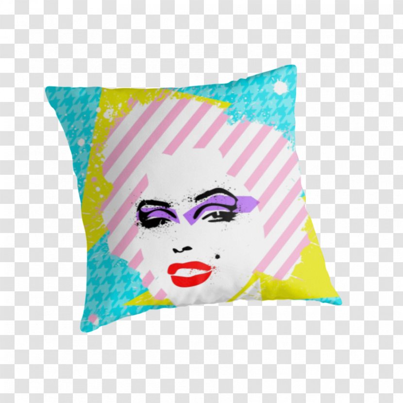 Throw Pillows Cushion Textile Material - Pillow - Marilyn Monroe Transparent PNG