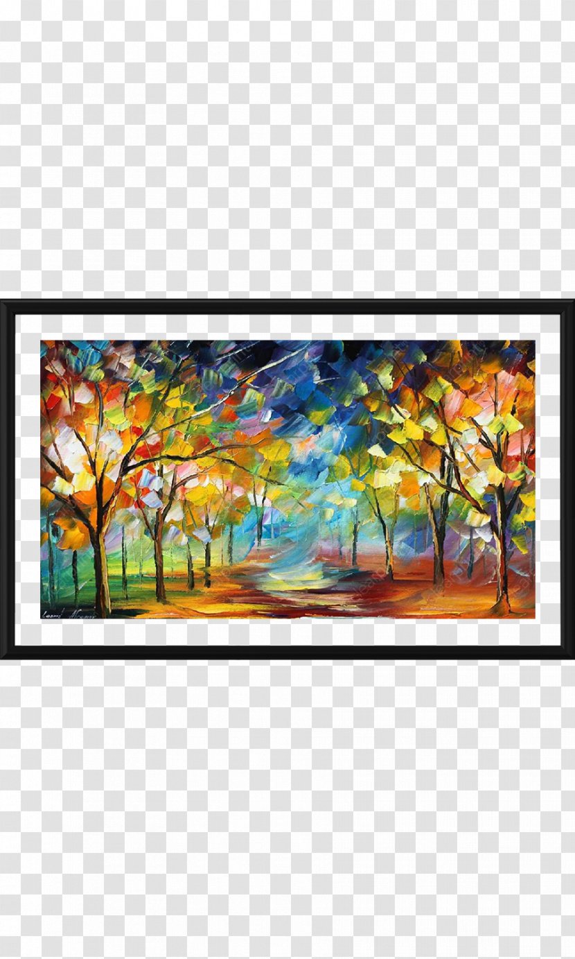 Oil Painting Abstract Art Work Of - Landscape Transparent PNG