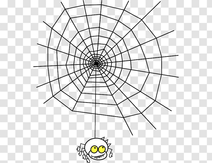 Spider Web Clip Art - Line Transparent PNG