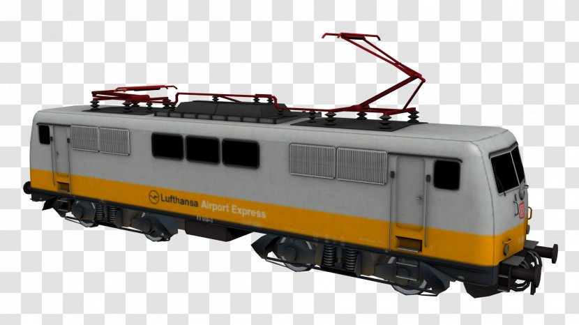 Electric Locomotive Passenger Car Rail Transport - Electricity - Express Train Transparent PNG