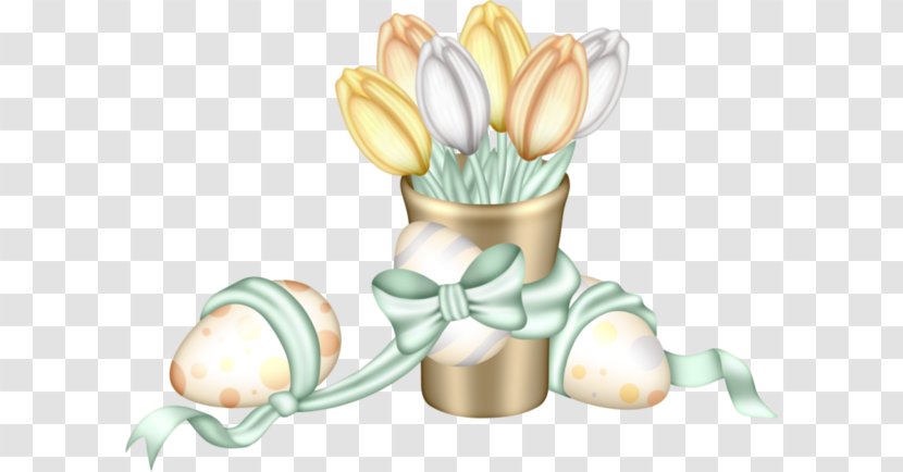 Easter Egg Clip Art - Plant - Hand-painted Tulips Transparent PNG