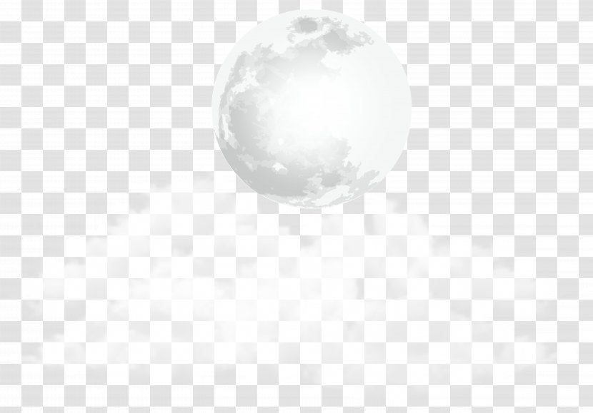 Black And White Pattern - Texture - Moon Clouds Transparent Clip Art Image Transparent PNG