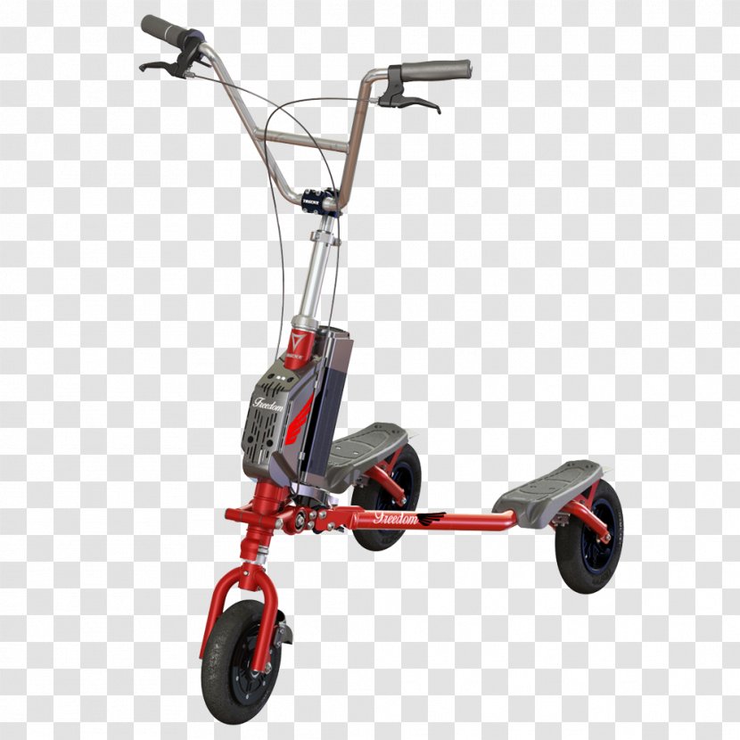 Electric Vehicle Kick Scooter Trikke Car - Threewheeler - Ride Vehicles Transparent PNG