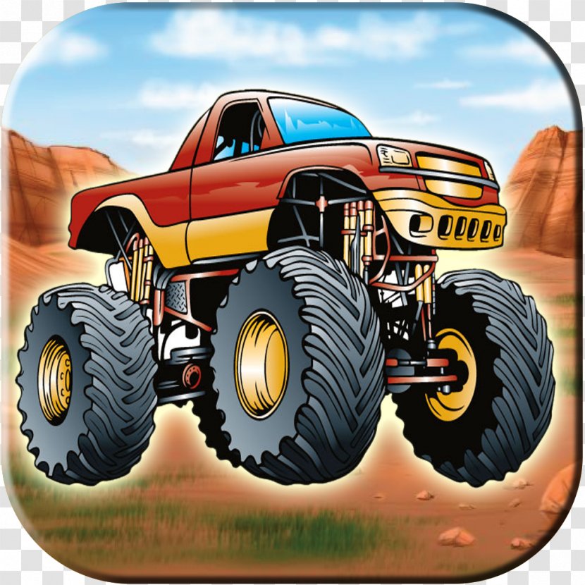 Monster Truck Radio-controlled Car Motor Vehicle - Auto Racing Transparent PNG