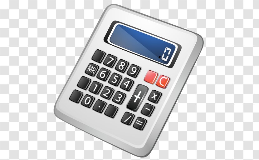 Calculator - Multimedia - Numeric Keypad Transparent PNG