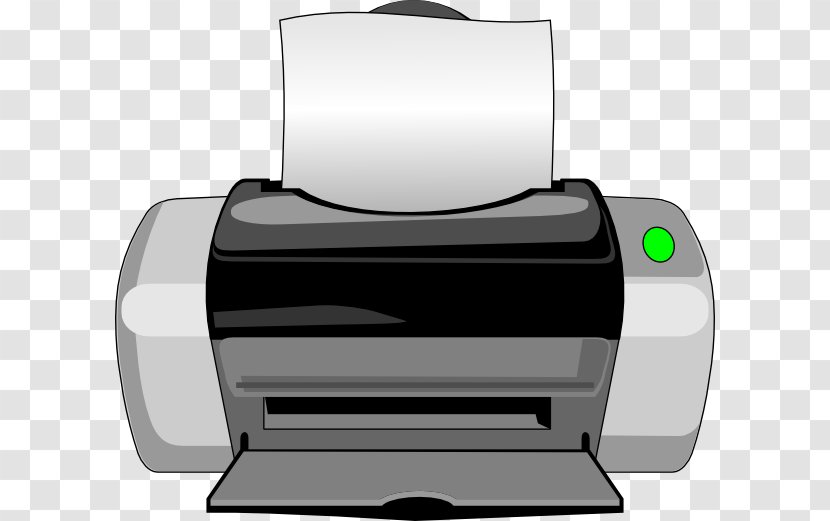 Printer Printing Paper Clip Art - Press Transparent PNG
