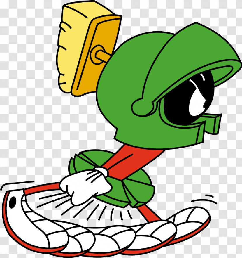 Marvin The Martian Duck Dodgers Looney Tunes Sylvester - Extraterrestrials In Fiction Transparent PNG
