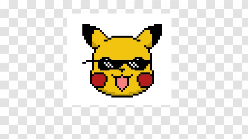 Pikachu Pixel Art Drawing Transparent PNG