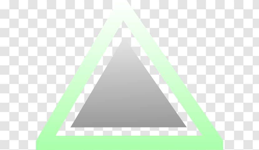 Triangle - Microsoft Azure - Green Transparent PNG
