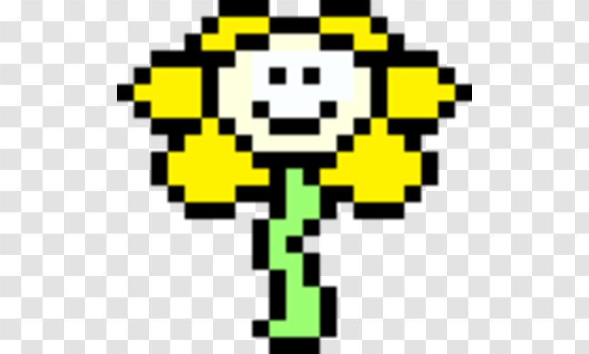 Undertale Flowey Sprite Pixel Art Image - Video Games - Shawn Mendes Singing Transparent PNG