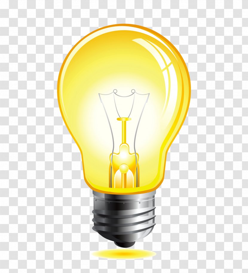 Incandescent Light Bulb Lighting Electricity Clip Art - Lamp Transparent PNG