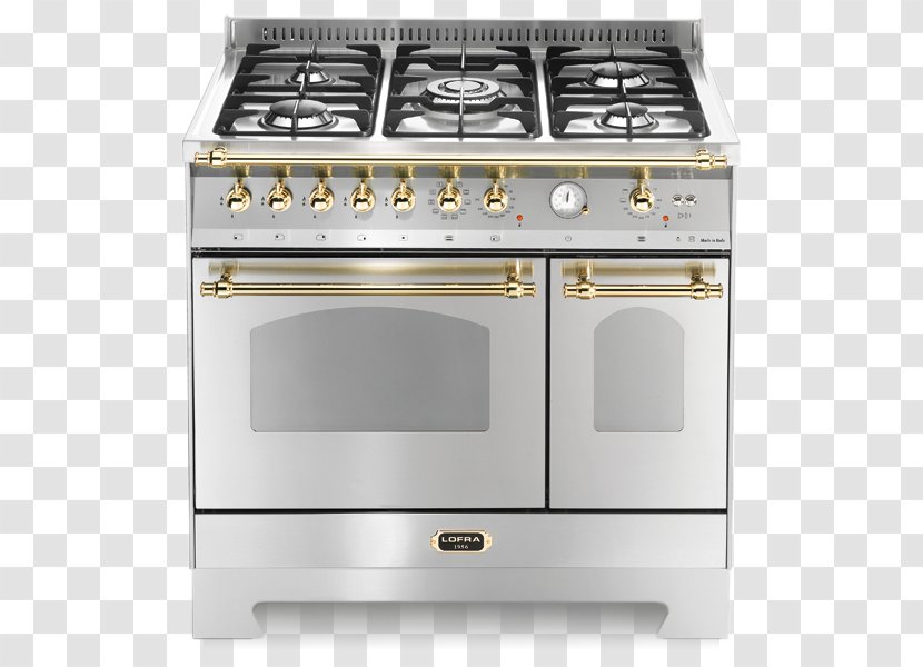 Cooking Ranges Gas Stove Lofra RBID96MFTE/CI Kitchen Oven Transparent PNG