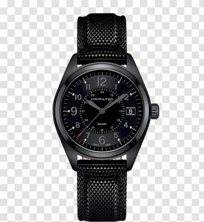 Watch Strap Hamilton Company Chronograph - Black - Watches Transparent PNG