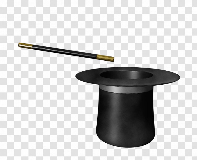 Wand Hat Magician Transparency Cap - Table - Metal Transparent PNG