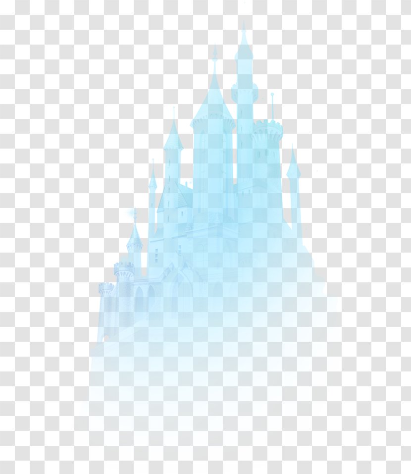 Winter Download Pattern - Blue - Disney Castle Creative Transparent PNG