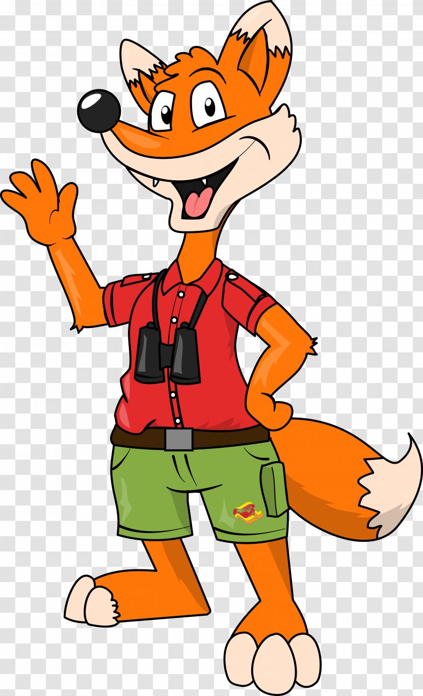 Red Fox Camping De Midden Veluwe Campsite Wave Carnivora - Television Transparent PNG