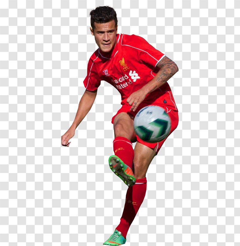 Philippe Coutinho Liverpool F.C. Soccer Player Football Rendering - Shoe - Brazil Transparent PNG