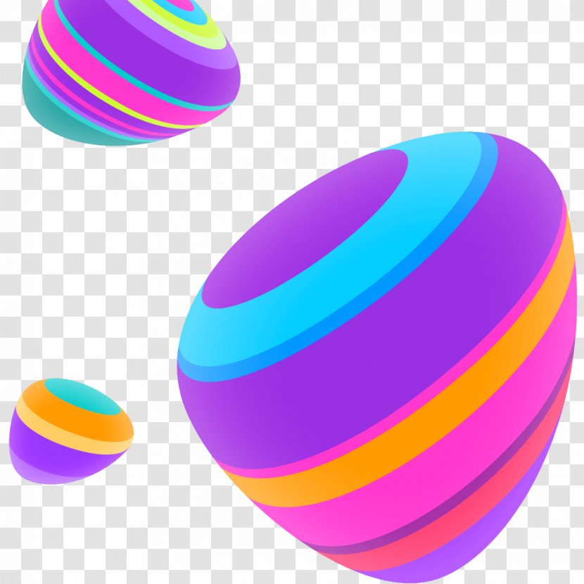 Easter Egg - Purple Transparent PNG