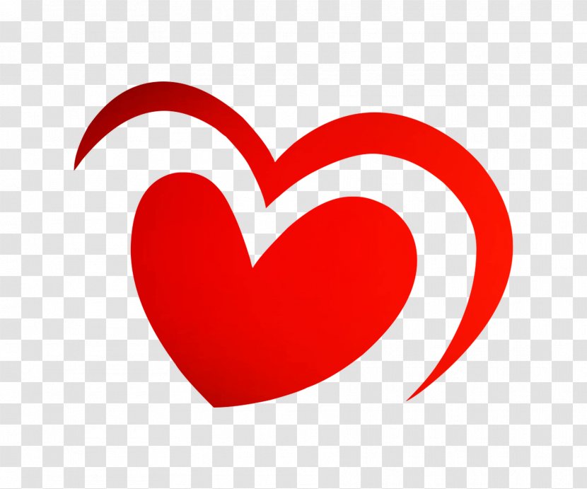 Logo Heart Font Clip Art Valentine's Day - Flower - Watercolor Transparent PNG