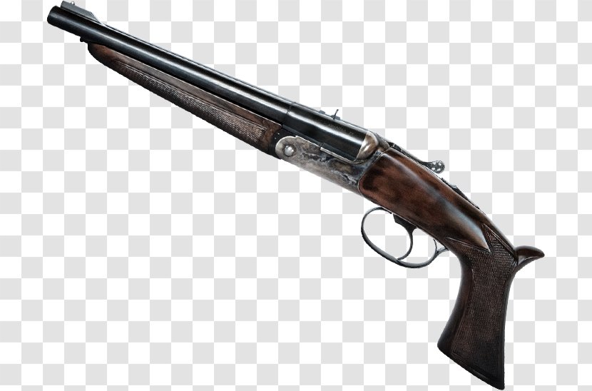 Howdah Pistol Davide Pedersoli .45 Colt - Flower - Gunshot Transparent PNG