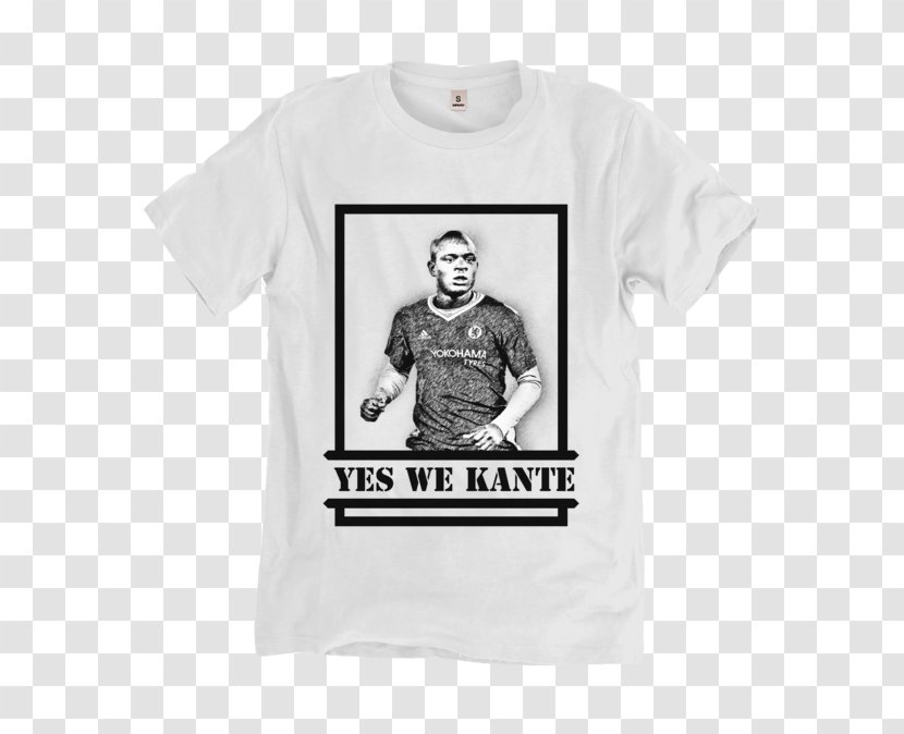 T-shirt Sleeve Neck Font - Ngolo Kante Transparent PNG