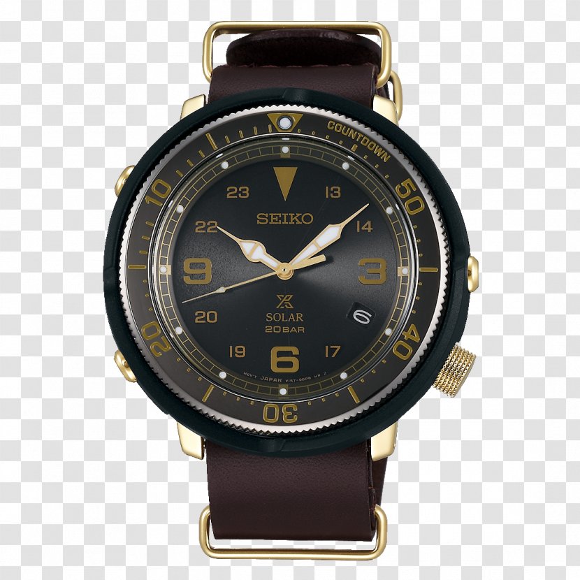 Seiko セイコー・プロスペックス Diving Watch Clock Transparent PNG