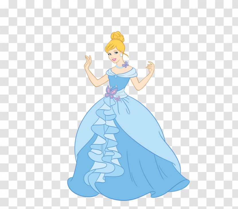 Cinderella Ariel Disney Princess Snow White - Mythical Creature - Dress Transparent PNG